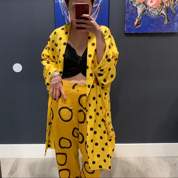 Vintage Polka Dot Kimono Jacket - Picture 3 of 3